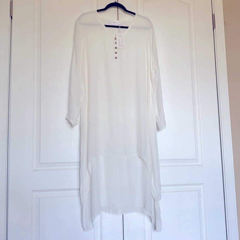 DAYOU white sun dress